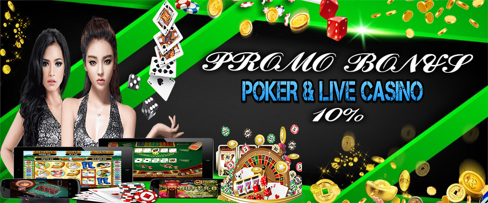 Bonus New Member Live Casino 10%